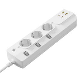 UE Electronic 65W Type F 7 in 1 GaN USB Extension Socket