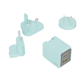 (Type A)UE Electronic 45W GaN Fast Charger With Interchangeable Plugs