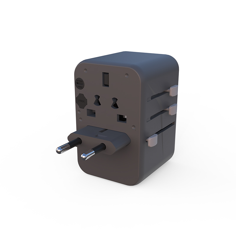 UE Electronic 65W Multiple Plugs Travel Adapter