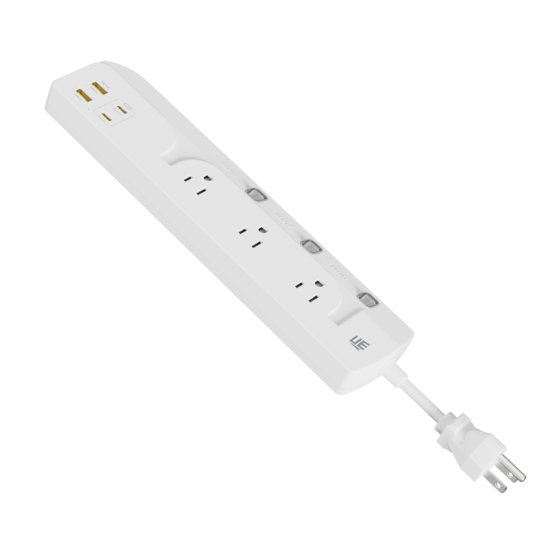 UE Electronic 65W Type B 7 in 1 GaN USB Extension Socket