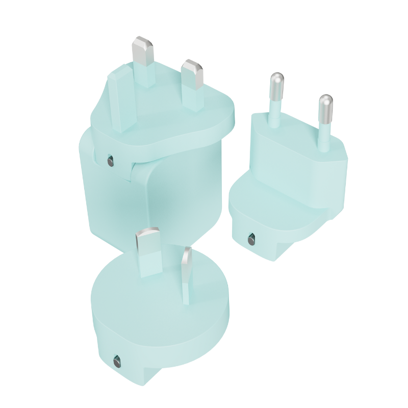 (Type A)UE Electronic 45W GaN Fast Charger With Interchangeable Plugs