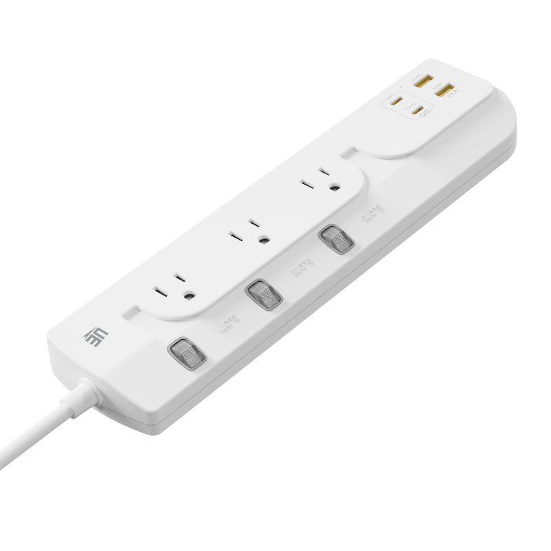 UE Electronic 65W Type B 7 in 1 GaN USB Extension Socket