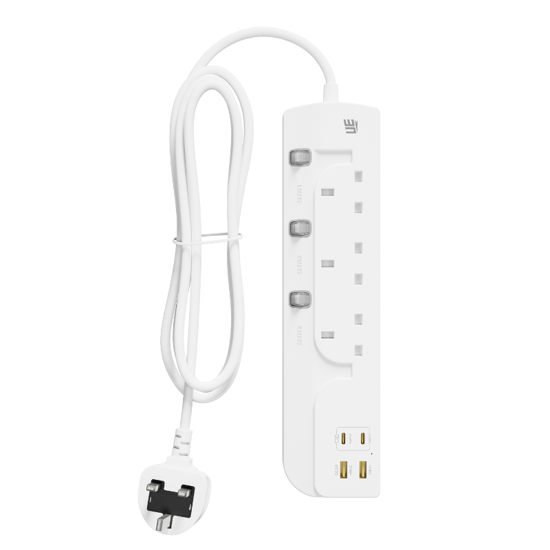 65W GaN USB Extension Socket