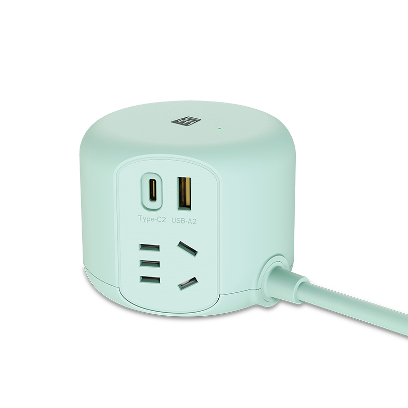 UE Electronic 35W Chinese Standard 7 in 1 USB GaN Smart Power Strip