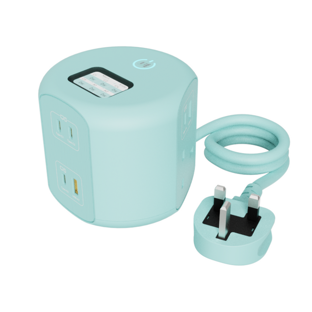 UE Electronic 100W UK Standard Outlets USB Power Strip