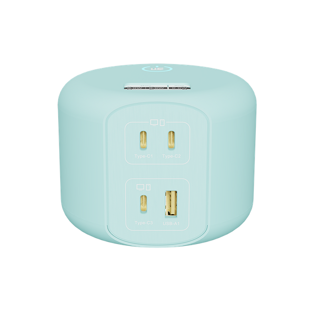 UE Electronic 100W Type B 8 in 1 USB GaN Smart Power Strip