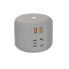 UE Electronic 68W Type I 7 in 1 USB GaN Smart Power Strip