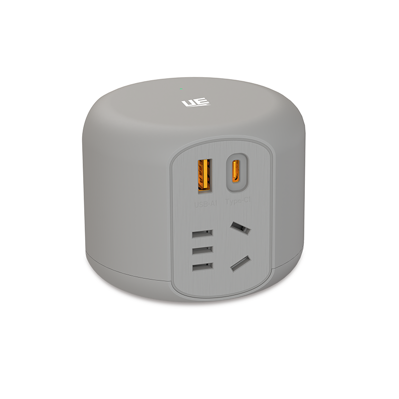 UE Electronic 68W Type I 7 in 1 USB GaN Smart Power Strip