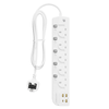 UE Electronic 35W Type G 9 in 1 GaN USB Extension Socket