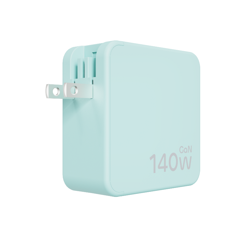 UE Electronic 140W Foldable USB-C Wall Charger Block