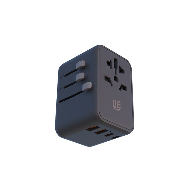 UE Electronic 65W Multiple Plugs Travel Adapter
