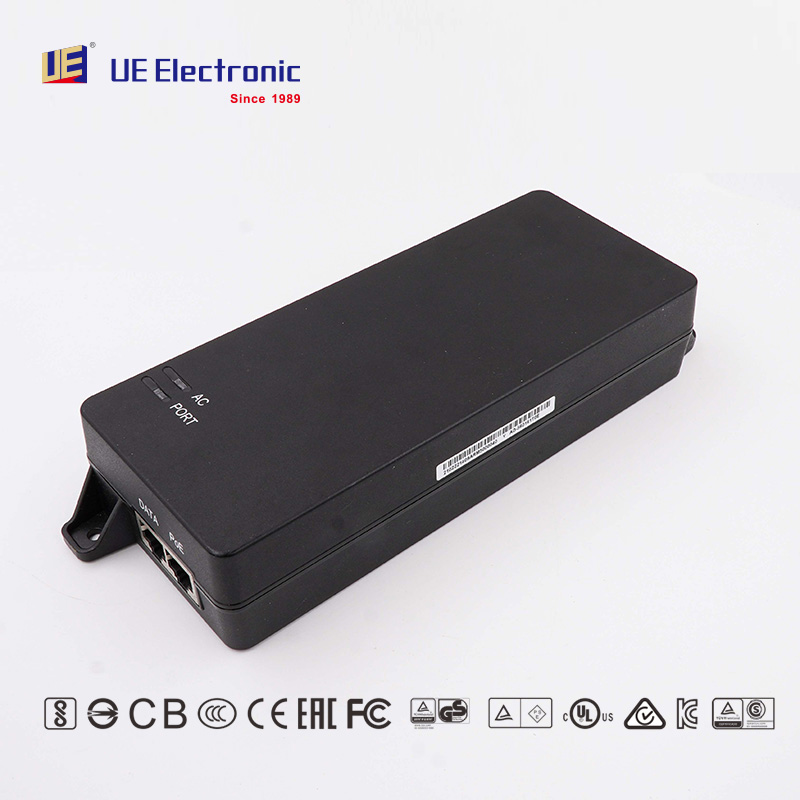 90W PoE Injector Adapter IEEE802.3BT Active Injector for PTZ ,LED Controller,Surveillance Camera